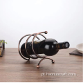 O caracol liso IRON vinho rack